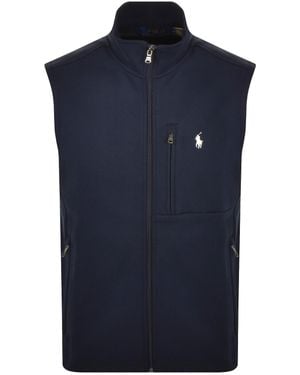 Ralph Lauren Full Zip Gilet - Blue