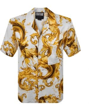 Versace Jeans Couture Couture Bowling Shirt - Metallic