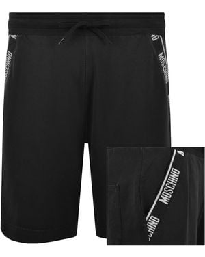 Moschino Active Jersey Shorts - Black