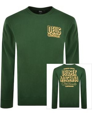 Deus Ex Machina Logo Sweatshirt - Green