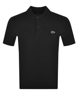 Lacoste Short Sleeved Polo T Shirt - Black