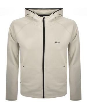 BOSS Boss Sicon Active Full Zip Hoodie - Gray