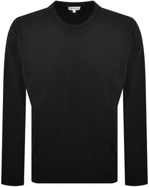 Norse Projects Isefjord Long Sleeve T Shirt - Black