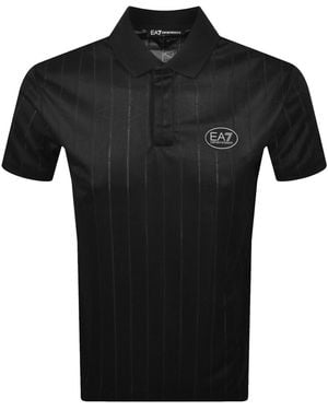 EA7 Emporio Armani Golf Pro Polo - Black