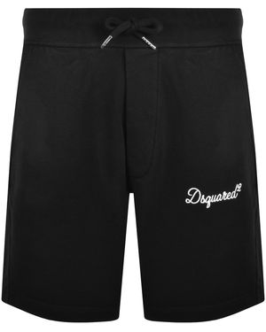 DSquared² Jersey Relax Shorts - Black