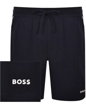 BOSS BUSINESS Boss Unique Jersey Shorts - Blue