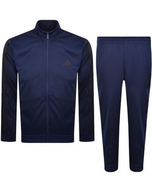 adidas Tracksuit Dark - Blue