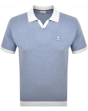 Sandbanks Revere Collar Polo - Blue