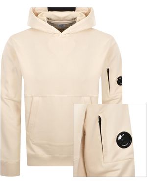 C.P. Company Cp Company Diagonal Raised Hoodie - Natural