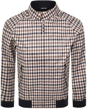 Aquascutum Club Check Jacket - Blue