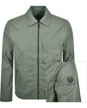 Belstaff Drome Overshirt Sage - Green