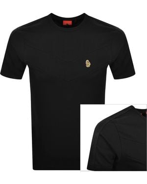 Luke 1977 Calvia Chevron T Shirt - Black