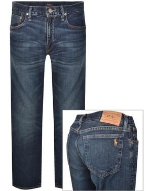 Ralph Lauren Hampton Relaxed Straight Jeans - Blue