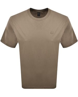 Moose Knuckles Yul Classic T Shirt - Brown