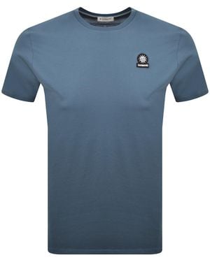 Sandbanks Badge Logo T Shirt - Blue