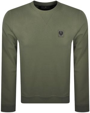 Belstaff Crew Neck Sweatshirt - Green