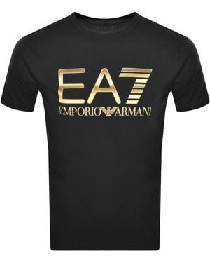 EA7 Emporio Armani T Shirt - Black