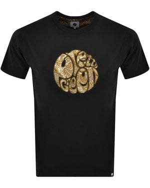 Pretty Green Hermosa Paisley T Shirt - Black