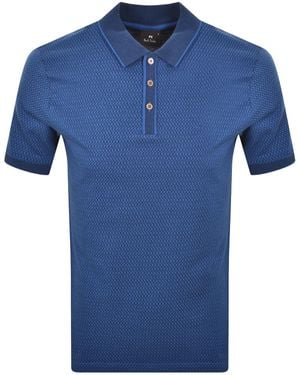 Paul Smith Polo T Shirt Medium - Blue