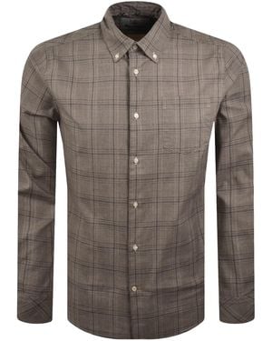 Barbour Franklin Checked Shirt - Brown
