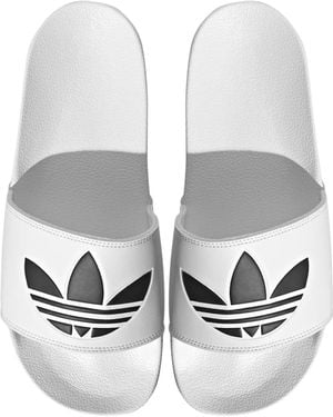adidas Originals Adilette Sliders - Metallic