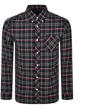 Fred Perry Tartan Shirt - Blue
