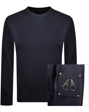 Moose Knuckles Hartsfield Sweatshirt - Blue