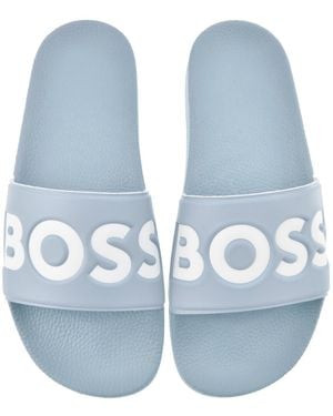 BOSS BUSINESS Boss Aryeh Sliders Open - Blue