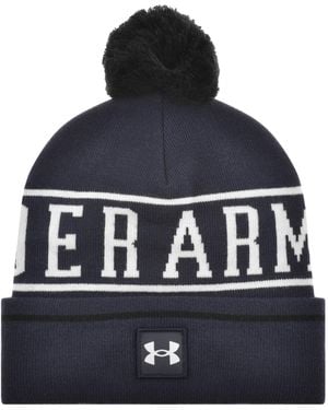 Under Armour Halftime Pom Beanie - Blue