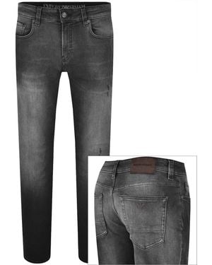 Armani Emporio J104 Slim Fit Jeans - Grey