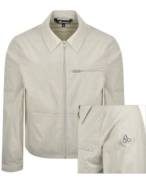 Moose Knuckles Top Flight Overshirt - Gray