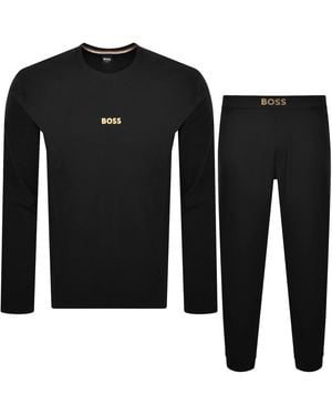 BOSS BUSINESS Boss Holiday Lounge Set - Black