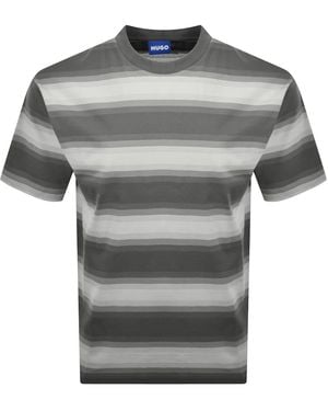 HUGO Nisote T Shirt - Grey
