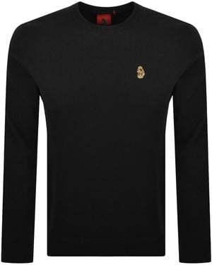 Luke 1977 Gerard 3 Knit Jumper - Black