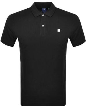 G-Star RAW Raw Dunda Polo T Shirt - Black