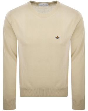 Vivienne Westwood Alex Round Neck Jumper - Natural