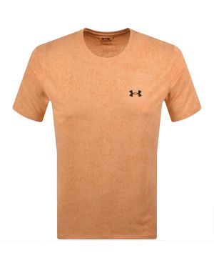 Under Armour Tech Pixelate T Shirt - Orange