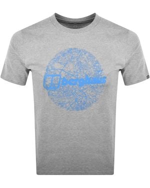 Berghaus Map Of The Moon T Shirt - Blue