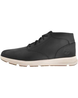 Timberland Parker Street Mid Lace Trainer - Black