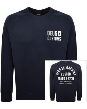Deus Ex Machina Flecks Sweatshirt - Blue