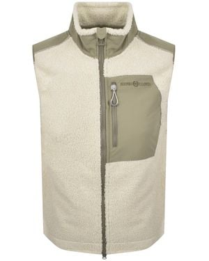 Henri Lloyd Craster Fleece Gilet Off - Natural