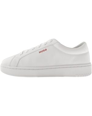 HUGO Neston Tennis Trainers - White