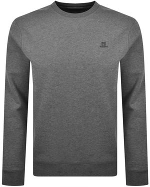 Hackett Heritage Logo Sweatshirt - Grey