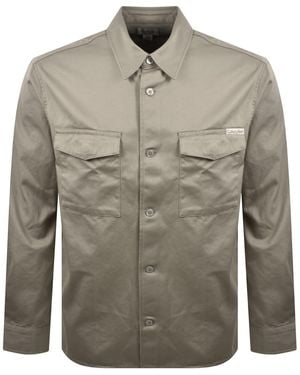 Calvin Klein Jeans Utility Relaxed Overshirt - Grey