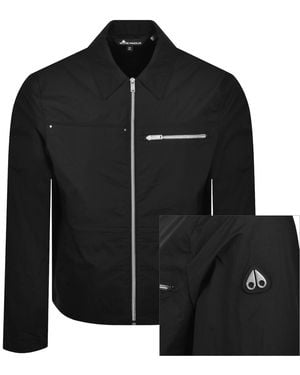 Moose Knuckles Top Flight Overshirt - Black