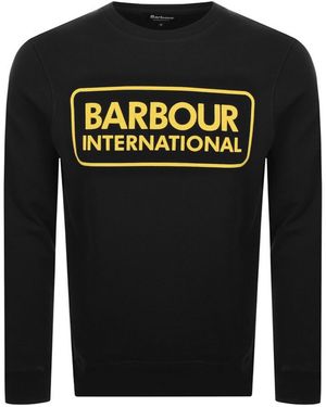 Barbour Crew Neck Sweatshirt - Black
