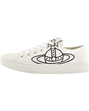 Vivienne Westwood Plimsoll Low Top Sneakers - Metallic