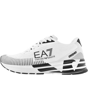 EA7 Emporio Armani Crusher Distance Trainers - White