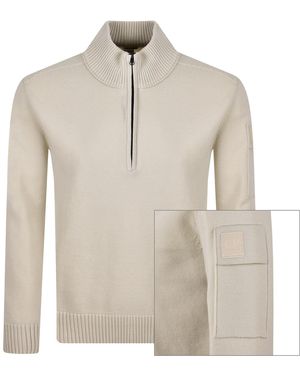 C.P. Company Cp Company Merino Wool Jumper - Natural