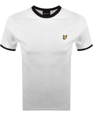Lyle & Scott Ringer T Shirt - White